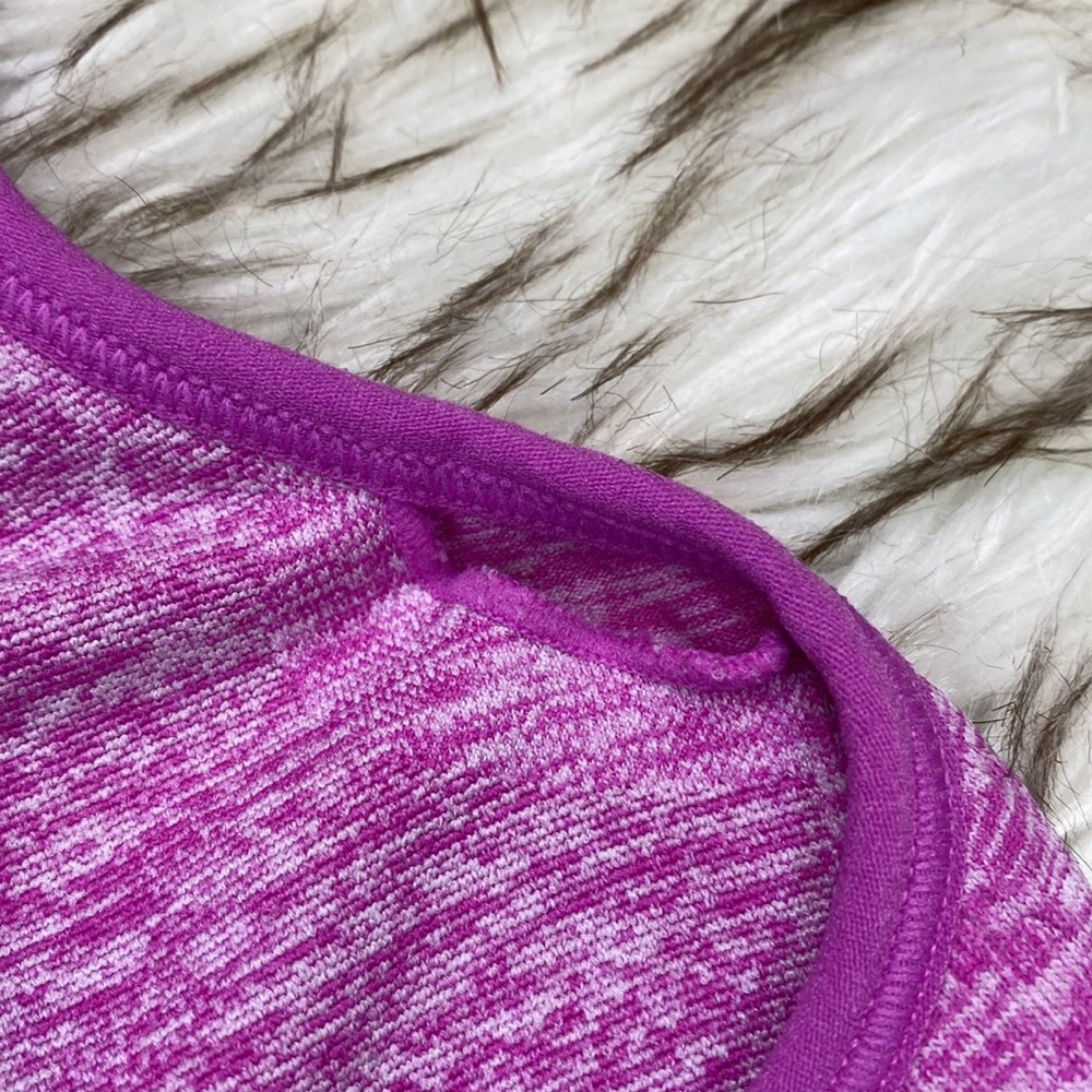 C9 by Champion Seamless Sports Bra Racerback Pink Purple Size Medium - Picture 6 of 8